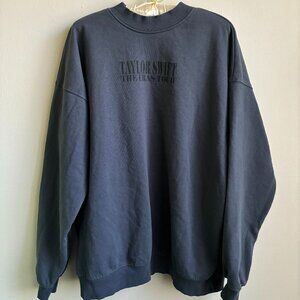 NWT Taylor Swift Eras Tour Official Crew Neck Sweatshirt Blue